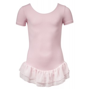 Papillon PK4044 roze kinderballetpakje met kort rokje