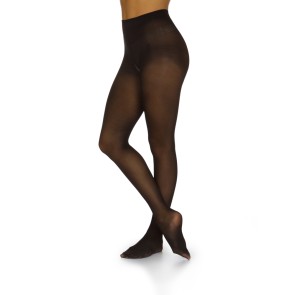 Papillon Panty met Voetstuk PA6010 zwart