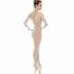 SoDanca RDE10326 unitard spaghettibandjes nude achterkant 