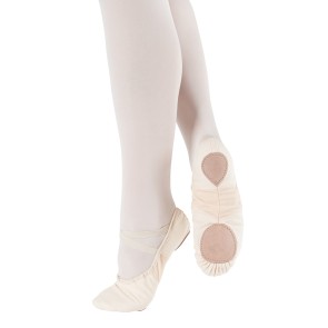 So Danca BAE13 Canvas Balletschoenen met Elastische Splitzool zalm roze 