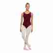 Bloch L5415 Adagio mouwloos balletpakje dames Burgundy