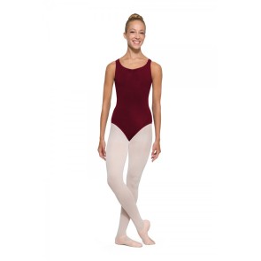 Bloch L5415 Adagio mouwloos balletpakje dames Burgundy