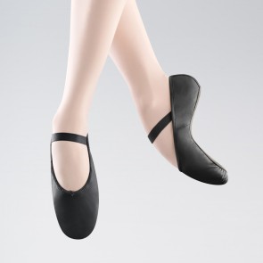 Bloch Arise Lederen Balletschoen Volledige Zool Zwart S0209