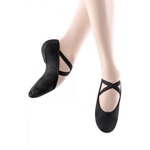 Bloch Zenith Stretch Canvas Balletschoen Zwart