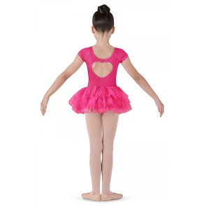 Bloch Ife CL8012 Meisjes ballet tutu met hart hot pink