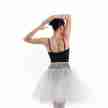 Sansha Telma Ballet Tutu kleur wit met twee lagen stof