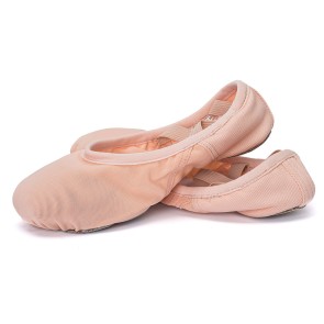 Sansha Havana 357X Microfiber Balletschoenen met Suede Splitzool