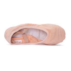 Sansha Havana 357X Roze Balletschoen met Gekruiste Elastieken