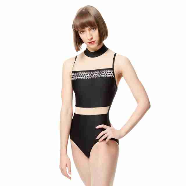 Lulli Dames Mock Neck Balletpak Lia