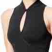 Lulli Dames Mock Neck Balletpak Rufina detail voor