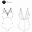 Lulli Dames Balletpak Flavia patroon