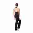 Lulli Dames zwarte Ballet Unitard Alyssa LUB263 met halterhals