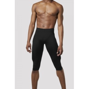 Bloch MP003 heren knielengte legging zwart voor ballet