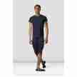 Bloch MT008 heren t-shirt korte mouwen navy