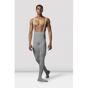 Bloch MP001 heren podium dans legging convertible grijs