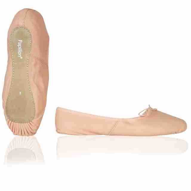 Papillon PA1000 Roze Balletschoenen met Doorlopende Zool Roze