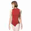 Lulli Dames Mock Neck Balletpak Fancy dark red