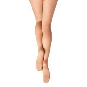 Capezio zachte balletpanty voor meisjes met voet 1815