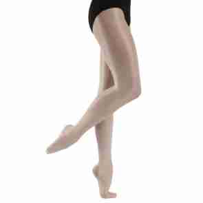 Capezio glanspanty met voet 1808