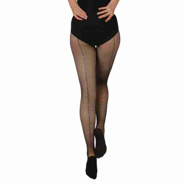 Capezio professional fishnet met steentjes 