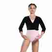 Fluweel balletvestje zwarte voor dames en kinderen Fluffy