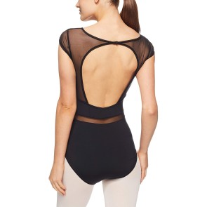 Capezio Skylight Breeze Cap Sleeve Leo zwart achter