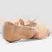 Bloch S0277M canvas balletschoenen splitzool nude