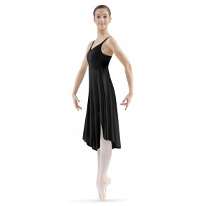 Bloch M1017 dames dansjurk voor ballet en dans zwart