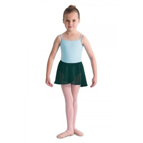 Bloch CR5110 meisjes ballet rokje met overslag donkergroen