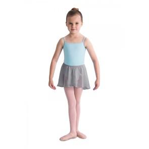 Bloch CR5110 meisjes ballet rokje met overslag grijs