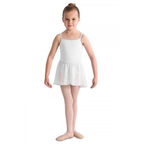 Bloch CR5110 meisjes ballet rokje met overslag wit