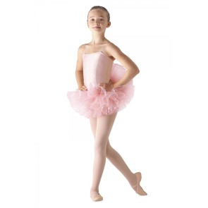 Bloch LD153CT meisjes ballet tutu met glitter randje roze