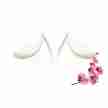 Techdance TH-100 elegant witte gel teenbeschermers met orchidee geur