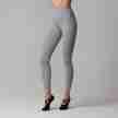 dames legging met hoge tailleband voor Pilates en Yoga in Grijs van ToeSox en Tavi Noir 