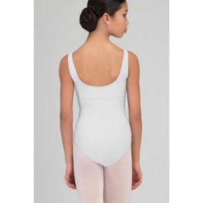 Wear Moi Meisjes Balletpak Galate ronde rug wit