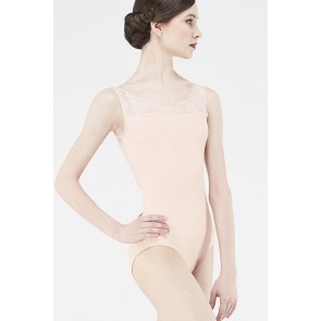 Wear Moi balletpak peach kleur ronde hals