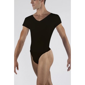 Wear Moi Heren Balletpak met korte mouw Horacio zwart