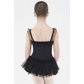 Wear Moi Balletpakje met tutu meisjes Bambou zwart