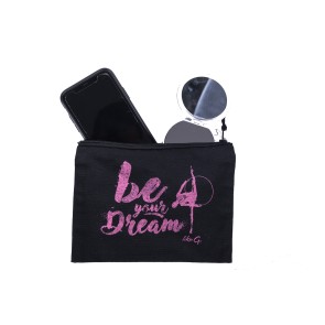 LikeG Zwarte Etui Met Tekst Be Your Dream