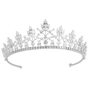 Alista Metalen Ballet Tiara Met Witte Zirkonia