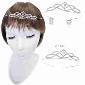 Alista Tiara met Witte Steentjes voor Ballet