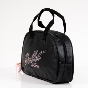 SoDanca Zwarte Ballet Tas met spitzen Sleutelhanger BG505