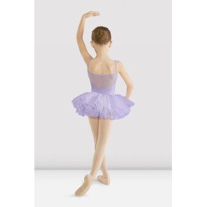 Bloch M409C meisjes ballet tutu jurkje paars achterkant