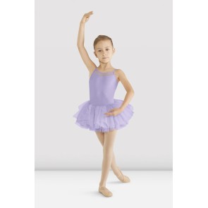 Bloch M409C meisjes ballet tutu jurkje paars voorkant