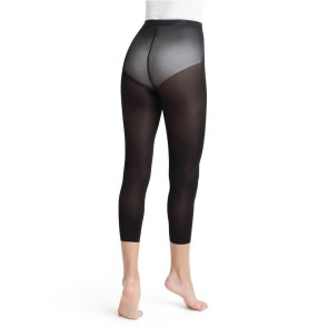 Capezio Hold & Stretch Voetloze Danspanty zwart