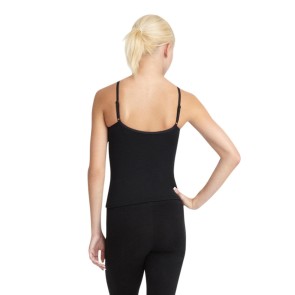 Capezio Team Basics Cami Dames zwart achter