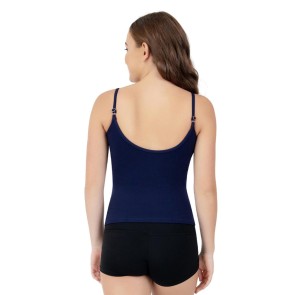 Capezio Team Basics Cami Dames navy achter