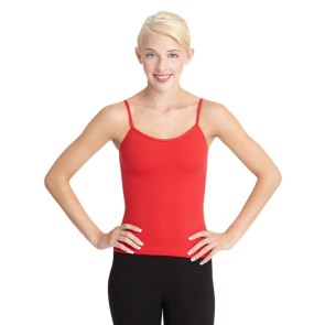 Capezio Team Basics Cami Dames rood