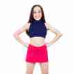 Capezio Team Basics Crop Top Hoge Hals Meisjes