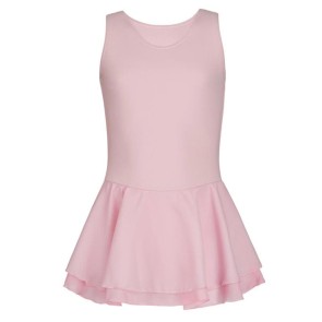 Capezio Double Layer Skirt Tank Dress roze